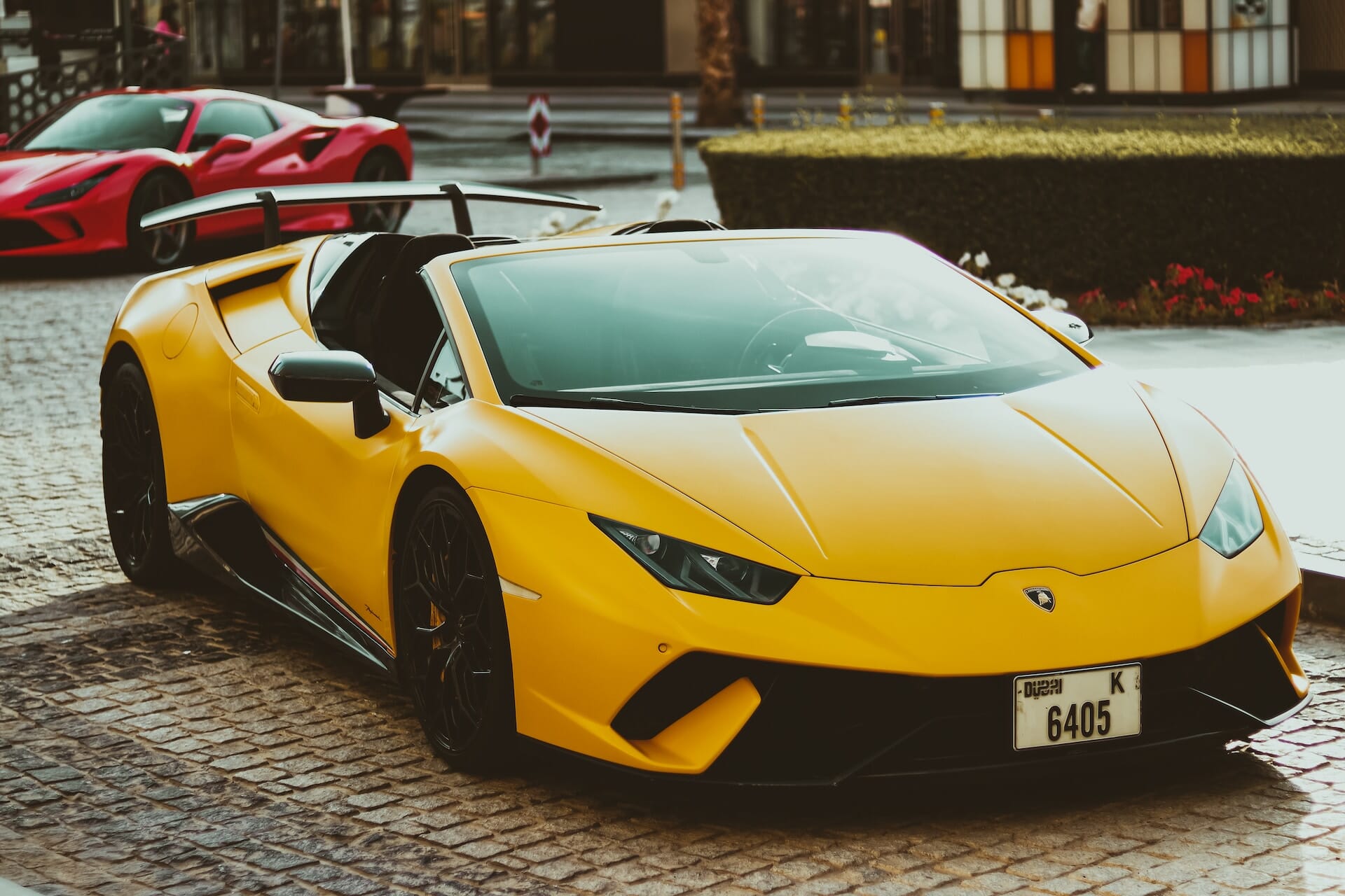 Lamborghini-parked